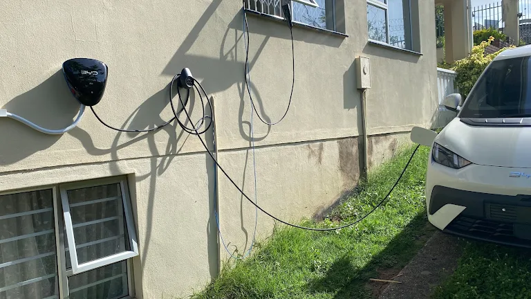 BYD EV charger installation
